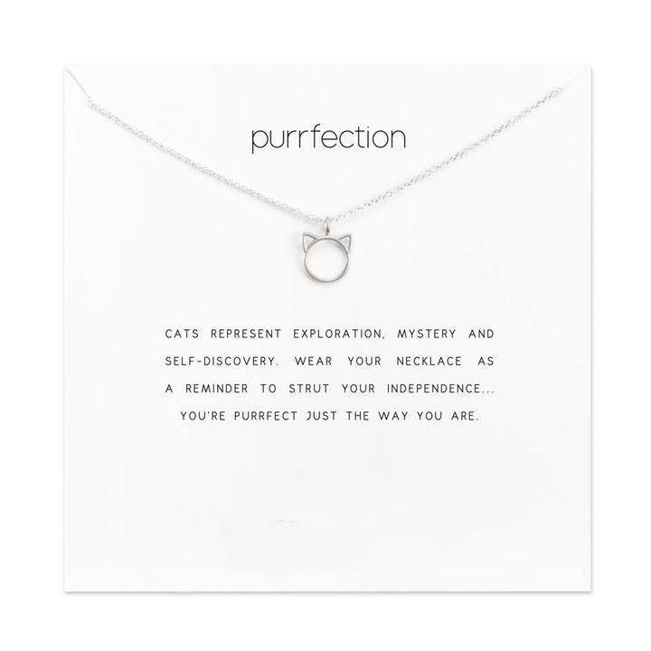 Purrfection Cat Necklace