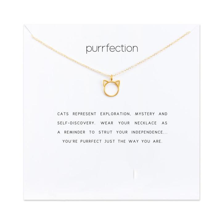 Purrfection Cat Necklace
