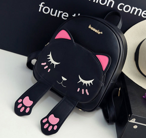 Fashionable  Playful Cat Backpack  (2 Colors)