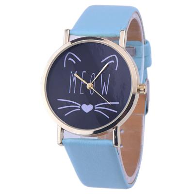 MEOW Analog Quartz  Wrist Watch (10 Colors)