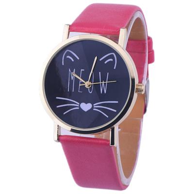 MEOW Analog Quartz  Wrist Watch (10 Colors)