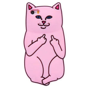 Fluff You Silicone Phone Case for iPhone's
