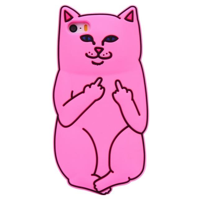 Fluff You Silicone Phone Case for iPhone's