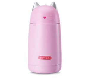 Cat Shaped Thermos 330ml  (4 Colors)