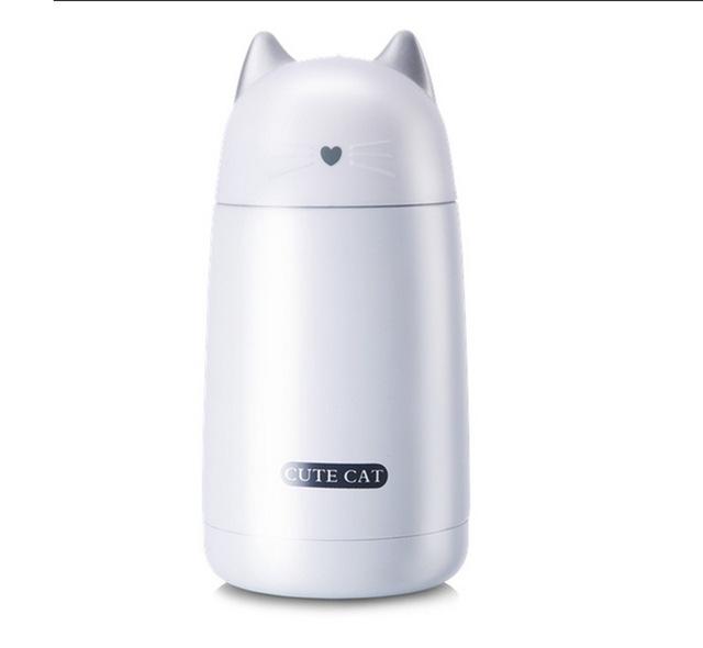 Cat Shaped Thermos 330ml  (4 Colors)