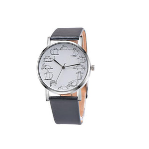 "Cat Time" Analog Alloy Quartz Wrist Watch (5 Colors)