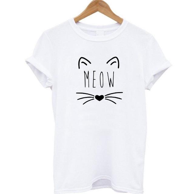Cute Cat Humor T-Shirts (6 Designs)