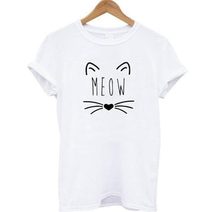 Cute Cat Humor T-Shirts (6 Designs)