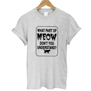 Cute Cat Humor T-Shirts (6 Designs)