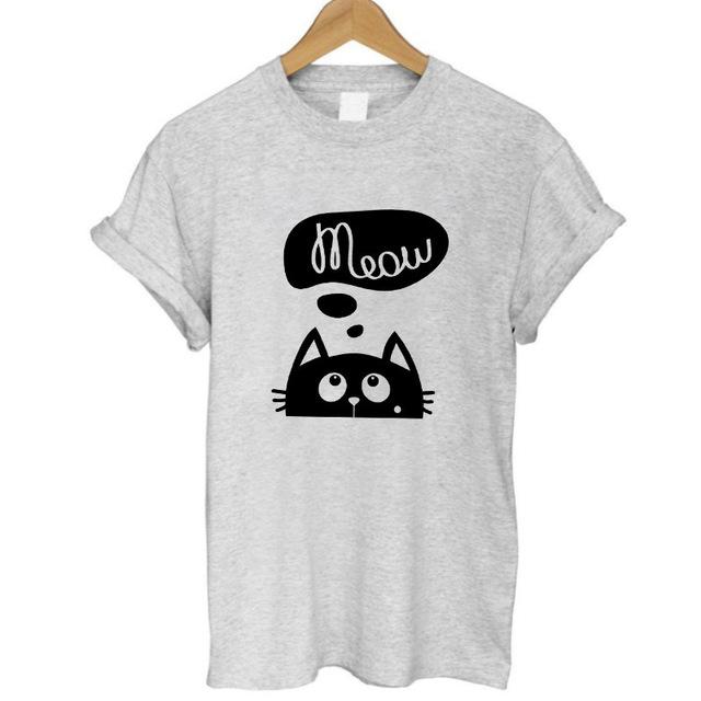 Cute Cat Humor T-Shirts (6 Designs)