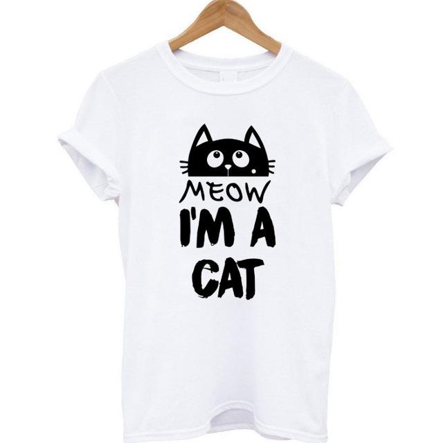 Cute Cat Humor T-Shirts (6 Designs)
