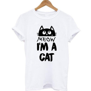 Cute Cat Humor T-Shirts (6 Designs)