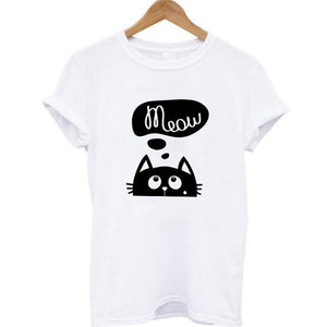 Cute Cat Humor T-Shirts (6 Designs)
