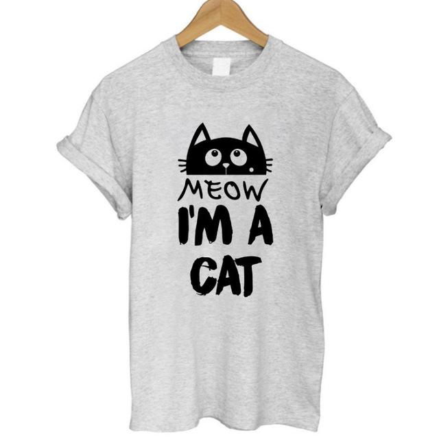 Cute Cat Humor T-Shirts (6 Designs)