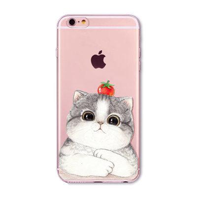 Adorable Transparent Soft Silicone Cat Iphone Case (12 Designs)