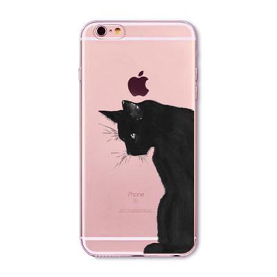 Adorable Transparent Soft Silicone Cat Iphone Case (12 Designs)