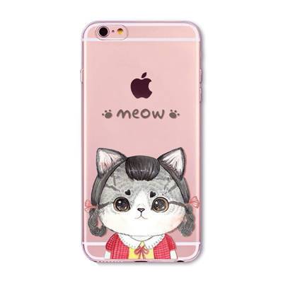 Adorable Transparent Soft Silicone Cat Iphone Case (12 Designs)