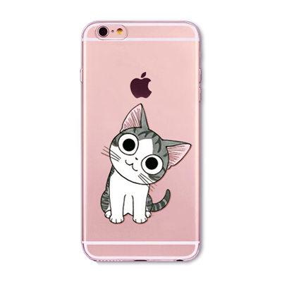 Adorable Transparent Soft Silicone Cat Iphone Case (12 Designs)