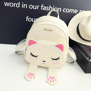 Fashionable  Playful Cat Backpack  (2 Colors)