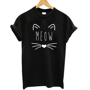 Cute Cat Humor T-Shirts (6 Designs)