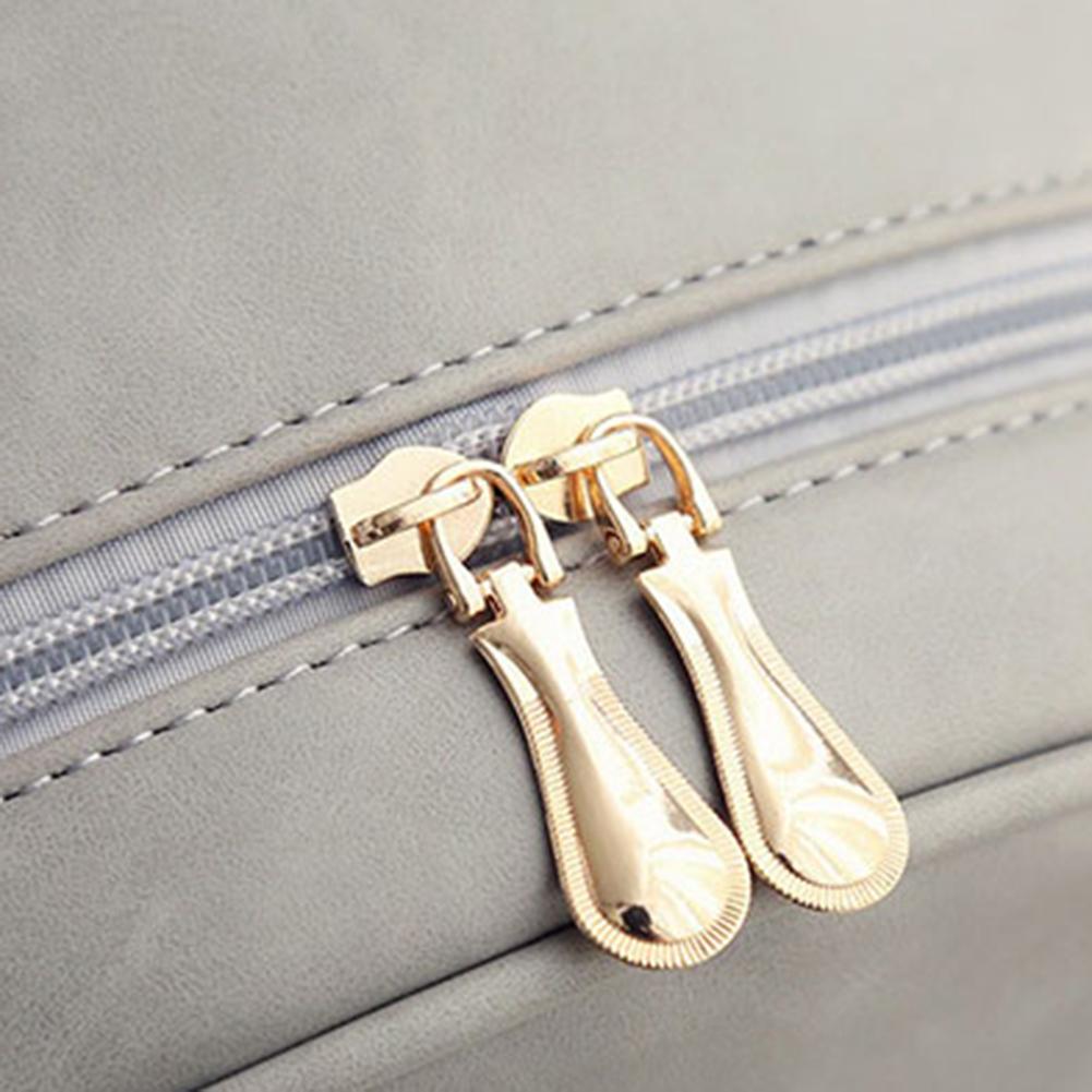 4pc Leather Backpack & Purse Set