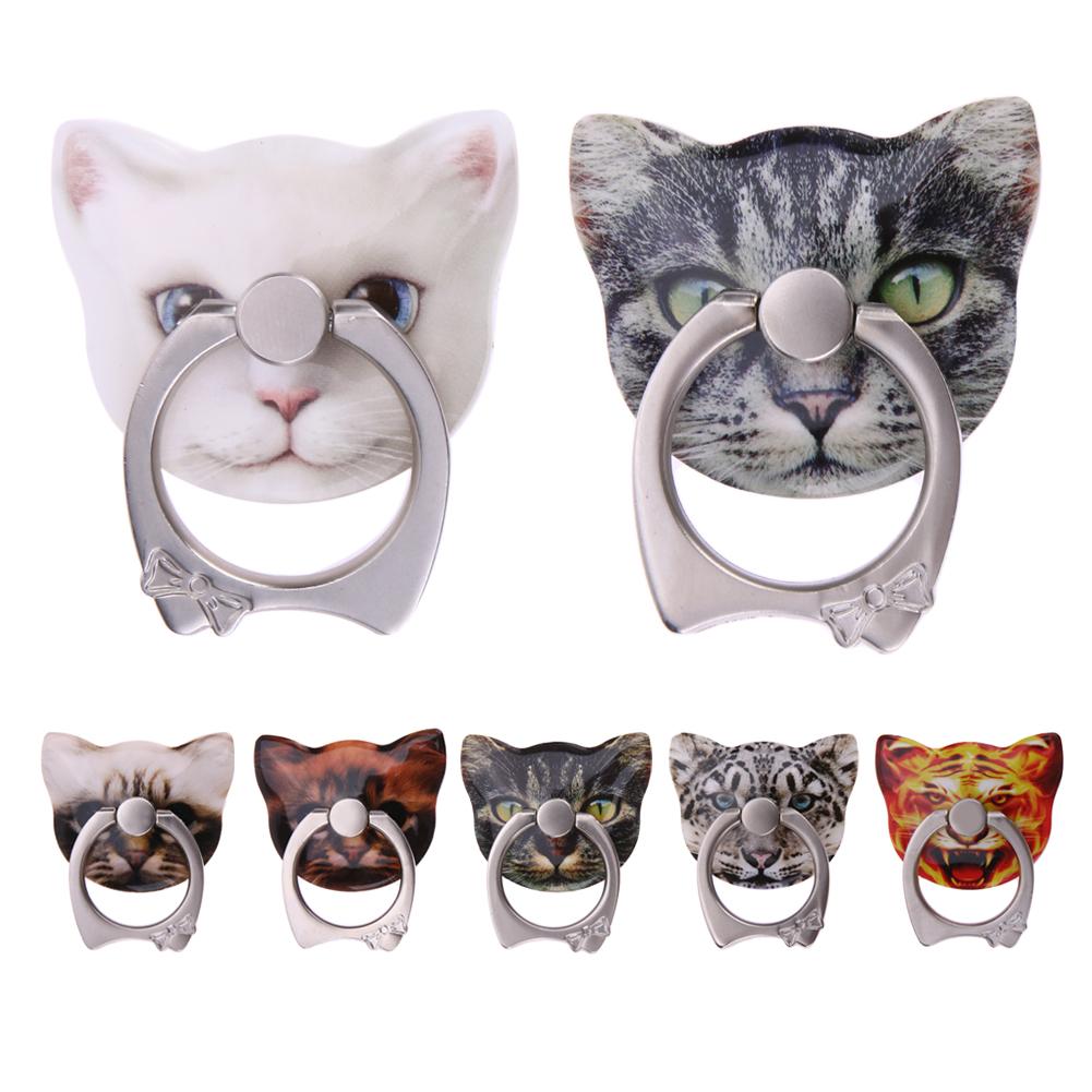 Cat Face Ring Phone Holder and Stand