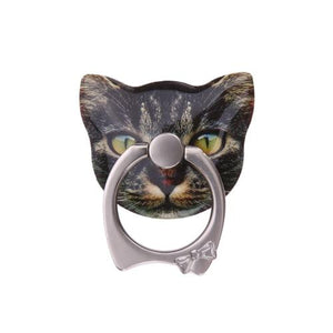 Cat Face Ring Phone Holder and Stand