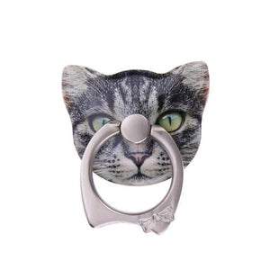Cat Face Ring Phone Holder and Stand