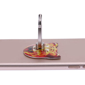 Cat Face Ring Phone Holder and Stand